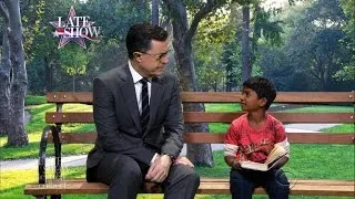 Stephen Gets Starstruck Meeting 'Lion' Star Sunny Pawar