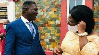 Joe Mettle's Dad & Mum Arrival At His Wedding