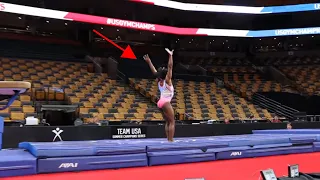 Simone Biles - Amanar - 2018 US Championships Podium Training