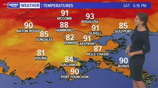 Weather: Humidity is back is this weekend, along with some afternoon downpours