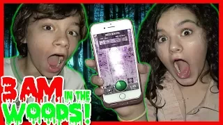 DO NOT USE THIS GHOST APP AT 3AM IN A HAUNTED FOREST! SO SCARY!