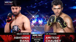 Abhishek Rana v/s Amitesh Chaubey | Delhi Heroes v/s UP Nawabs