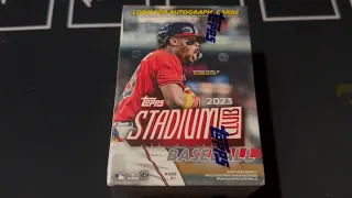 2023 Topps Stadium Club Blaster Box