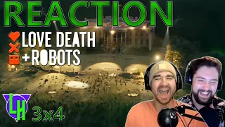 MINI ZOMBIES, MASSIVE FUN!!! | Love, Death + Robots 3x4 "Night Of The Mini Dead" | REACTION