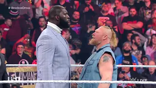 Brock Lesnar & Omos Brawl - WWE Raw 3/13/23 (Full Segment)