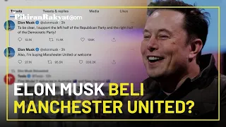 Elon Musk Ungkap Beli Manchester United di Twitter, Hal Ini Diduga Jadi Alasannya