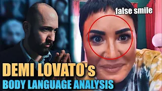 Demi Lovato's Body Language Reveals the TRUTH of Their Apology | Nonverbal Analyst Reacts
