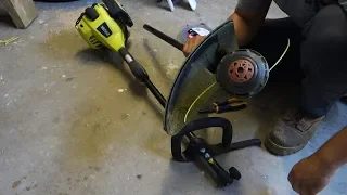 how to replace re string line trimmer weed eater bump feed