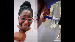 Doctor reacts to ear wax removal