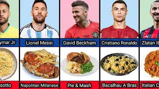 Famous Football Players And Their Favorite Food