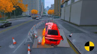 GTA 4 CRASH TESTING REAL CAR 342