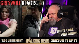 THE WALKING DEAD- Episode 11x11 'Rogue Element'  | REACTION/COMMENTARY - FIRST WATCH