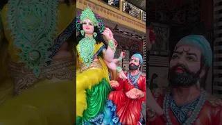 Shivaji Maharaj worshipping Durga Mata 🙏 #shots #shivajimaharaj #shortsfeed #viral