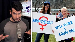 "Equal Pay" Gender Wage Gap Myth DEBUNKED | Crowder Classics (2015)