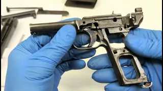 Mauser Model 1914 cal 7.65 pistol disassembly and assembly