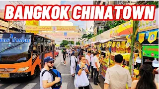 Vegetarian STREET FOOD Festival 2023 - Amazing BANGKOK Chinatown