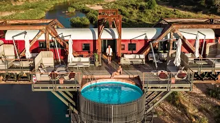 KRUGER SHALATI | Spectacular train hotel in South Africa (full tour)