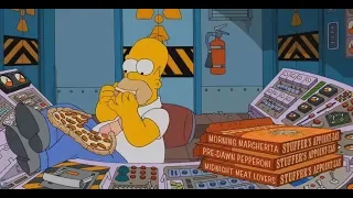 The Simpsons - Homer Owns A Bottomless Stomach!