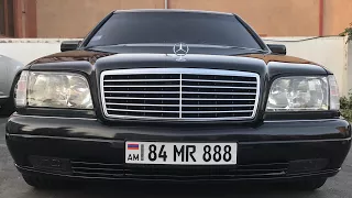 Тест-драйв. Mercedes-Benz S-Class W140 - Рубль Сорок, Кабан. Сколько стоит собрать? (Тизер)