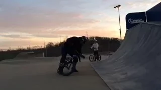 Lj Burns' First Flair - BMX