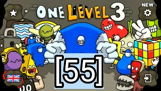 One Level 3 Level 55 Stickman Jailbreak