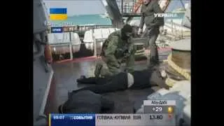 21 03 2014 В Крыму захватили 3 корабля ВМС Украины