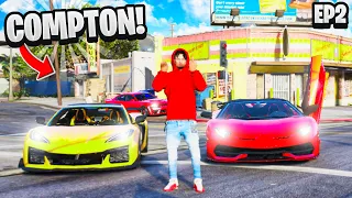 I Spent 48 hours in COMPTON | Rags to riches EP2 GTA 5 RP