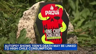 Teen who died after eating spicy chip had heart defect, autopsy shows