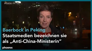 Miriam Steimer zur China-Reise von Annalena Baerbock am 13.04.23