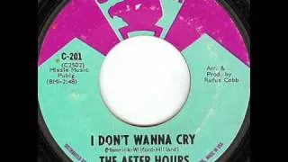 After Hours - I Don't Wanna Cry