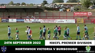 [NVTV][NWCFL] Northwich Victoria v Burscough [HIGHLIGHTS]