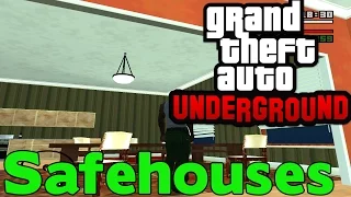 GTA Underground All The Safehouses in Liberty City (HD)