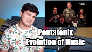 Vocal Coach Reaction to Pentatonix - Evolution of Music