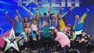 FKFT take the roof off with their energetic audition | Auditions Series 1 | Ireland's Got Talent