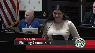 Planning Commission - April 8, 2024