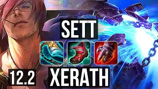 SETT vs XERATH (MID) | 7/0/3, 1.2M mastery, 500+ games, Godlike | BR Grandmaster | 12.2