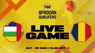 Central African Rep. v Chad | Full Basketball Game | FIBA AfroCan 2023 - Qualifiers