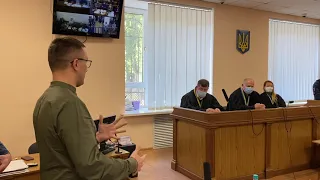 Допит Стерненка в суді по справі щодо необхідної оборони. Усі деталі відбиття третього нападу