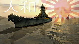 World of Warships  / Линкор  YAMATO / 460мм страха и ужаса!!!