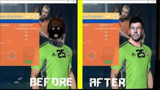 How to FIX error face player in PES 2017