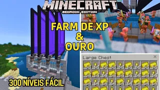 FARM de XP INSANA - 1.20 - Tutorial Minecraft Bedrock