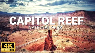 Driving Capitol Reef National Park Scenic Drive - 2024 - 4K