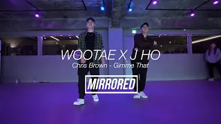 Chris Brown - Gimme That 'J.ho Choreography MIRRORED'