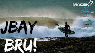 Waveski Surfing JBAY with Bruce Viaene