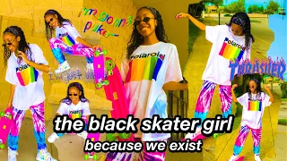 The Black Skater Girl Journey!🧃✨ Learning How To Skate With No Experience in 3 Days! 🛹💨