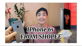 UNBOXING AN iPhone 6s FROM SHOPEE | LessyGoodVibes