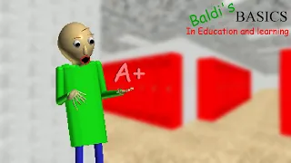 Baldi's Basics Mod Gameplay | Baldi Loves Grades