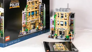 LEGO® Modular Police Station Speed Build : Part 1/3