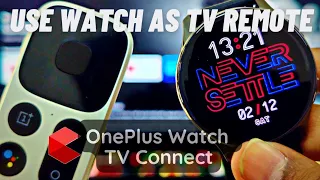 OnePlus Watch TV Connect| Control OnePlus TV with your Watch ⌚📺