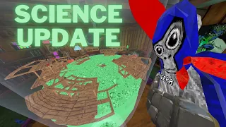 Gorilla Tag SCIENCE UPDATE (NEW MAP!)